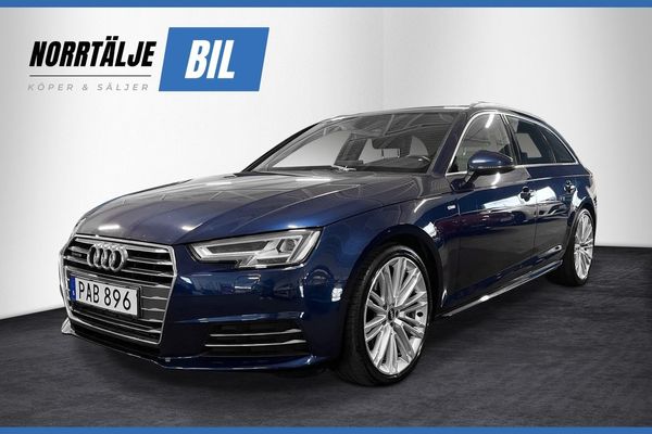 Audi A4 252HK AUT QUATTRO S-LINE COCKPIT DRAG PDC 6100 MIL 19" - 2016