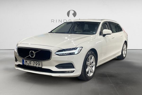 Volvo V90 D4 190HK AUT BUSINESS ADV DRAG D-VÄRM KAMREMBYTT NYSERV - 2017