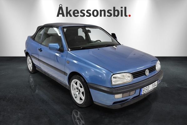 Volkswagen Golf Cabriolet 1.8 MT 75 hk Skattebefriad - 1994