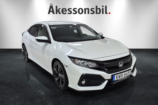 Honda Civic Aut i-DTEC 120hk LÅG SKATT - 2018