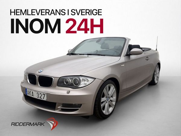 BMW 125 i CAB 218hk M-Ratt 3 Brukare Svensksåld HiFi - 2008