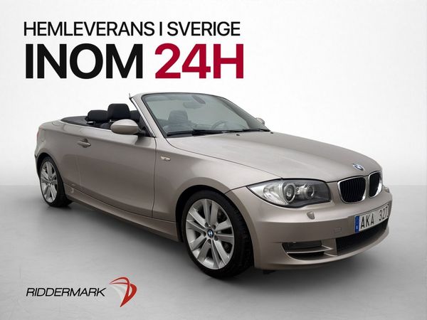 BMW 125 i CAB 218hk M-Ratt 3 Brukare Svensksåld HiFi - 2008
