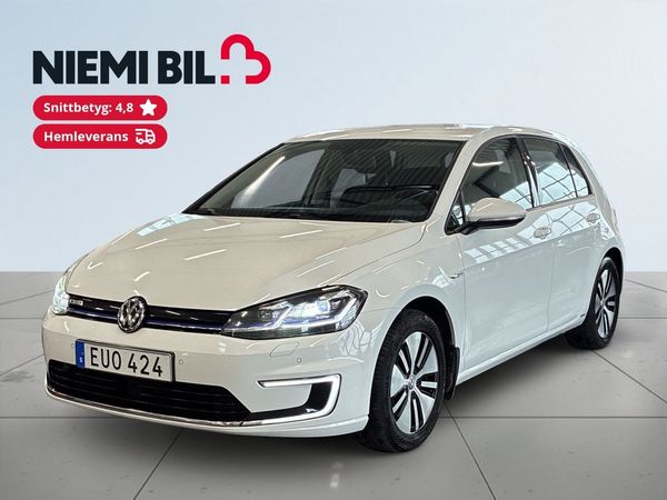 Volkswagen Golf E-Golf S&V-Hjul/Mvärm/Psens/Adfarthållare/Carplay/Navi - 2019