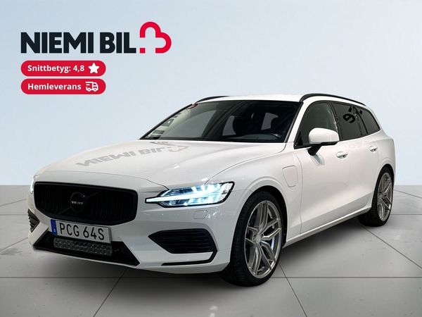 Volvo V60 T6 Twin Engine AWD Drag Rattvärme CarPlay S/V-hjul - 2020