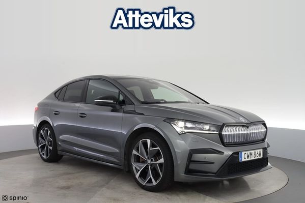 Skoda Enyaq Coupé RS iV 299hk Pano El-stol Kamera Drag - 2023