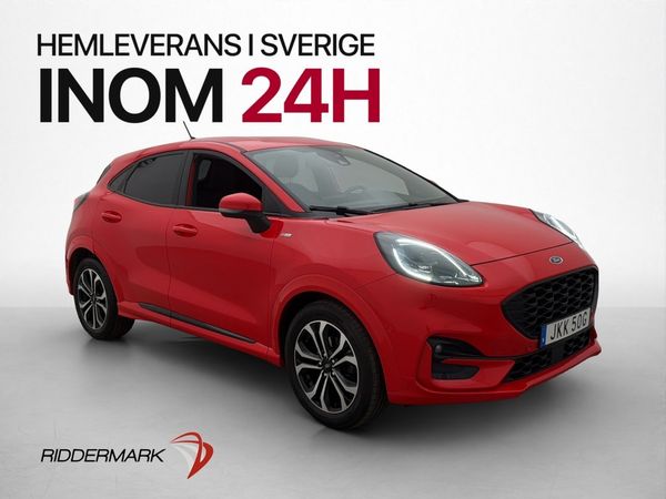 Ford Puma 125hk ST-Line Cockpit Kamera Navi Rattvärme - 2020