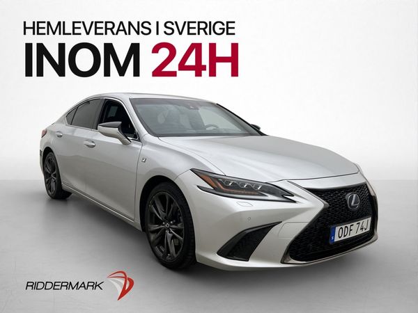 Lexus ES 300h F Sport M&K-Värmare Taklucka Kamera Skinn Navi - 2019