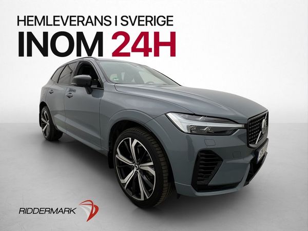 Volvo XC60 T6 AWD Plus Dark Drag Värm Pano Kamera Navi Skinn - 2023
