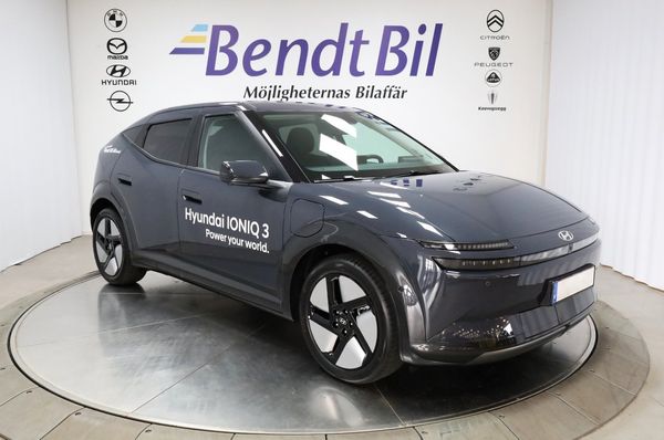 Hyundai Ioniq 3 Prime 61 kWh | Lagerbil | Stolsminne | 360°-kamera - 2027