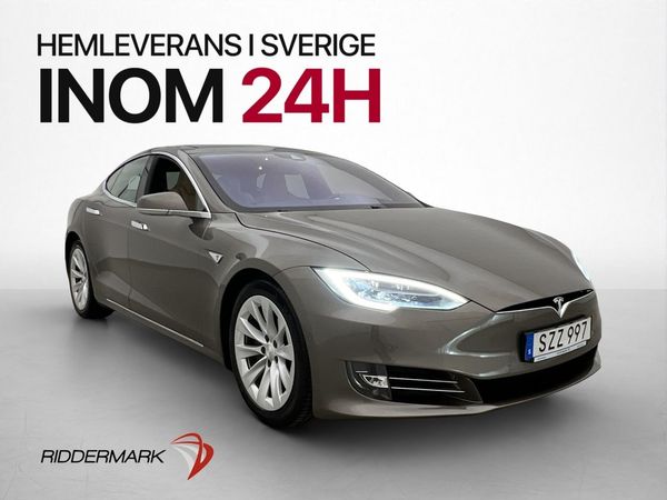 Tesla Model S 90D 423hk FRI LADDNING Autopilot Pano Sv-såld - 2016