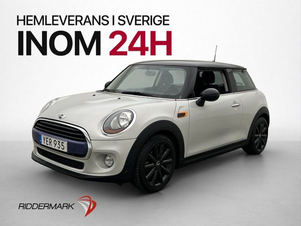 MINI Cooper 136hk Endast 0,48l/mil 382kr skatt P-Sensorer - 2016