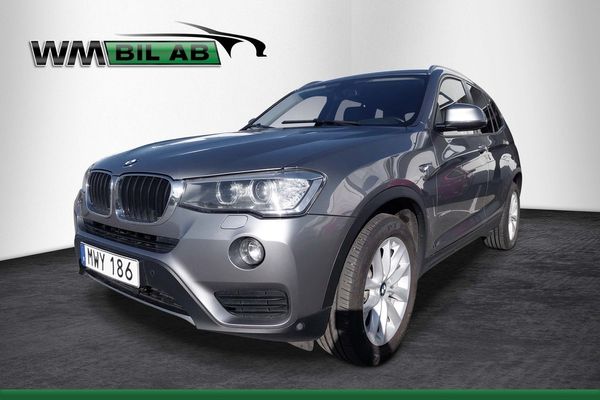 BMW X3 xDrive20d 190HK, drag, m/k - 2016