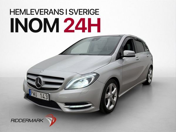 Mercedes B200 CDI 136hk Panorama Halvskinn CarPlay - 2013