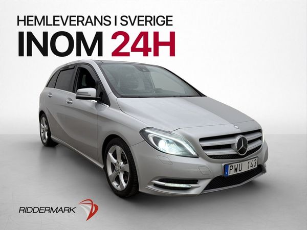 Mercedes B200 CDI 136hk Panorama Halvskinn CarPlay - 2013