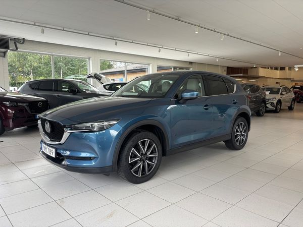 Mazda CX-5 2.5 194hk AT6 AWD SKYACTIV-G Optimum I Skinn I V-hjul - 2017