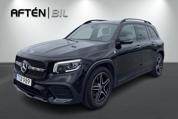 Mercedes GLB200 d 4Matic 150hk AMG-Line Night-pkt 7-Sits Pano Värm - 2022