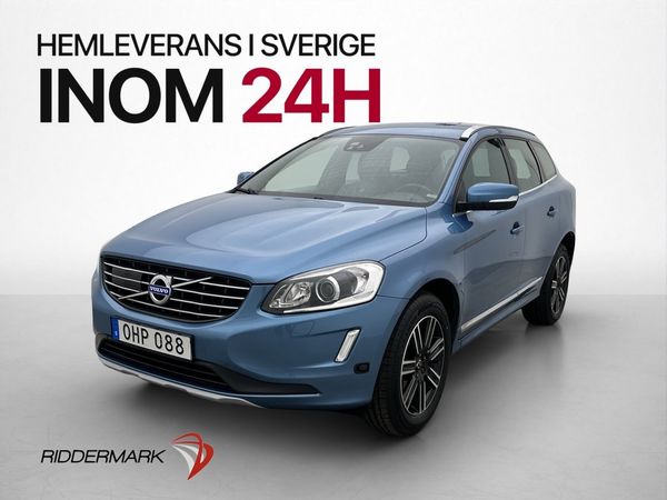 Volvo XC60 D4 190hk AWD Classic Summum Skinn Värmare Drag - 2017
