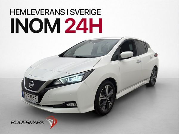 Nissan Leaf 150hk N-Connecta 360° Kamera Navi Rattvärme MOMS - 2021