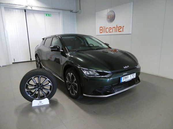 Kia EV6 77.4 kWh PLUS Skinn-Drag-Kamera-Navi-Carplay-SoV - 2023