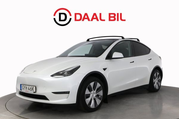 Tesla Model Y LONG RANGE AWD 77 kWh 514HK DRAG AUTOPILOT P-VÄRM B-KAM - 2023