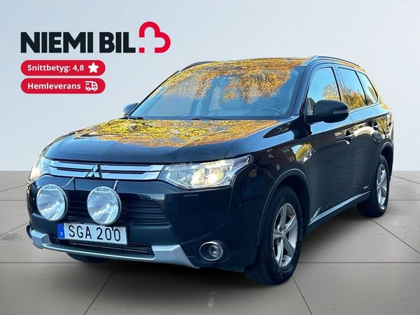 Mitsubishi Outlander Di-D 4WD Business Drag/MoK/Elstol/Psens/SoV-Däck - 2014