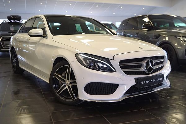 Mercedes C220 d BlueTEC AMG Line Pono Navi Vinterdäck - 2015