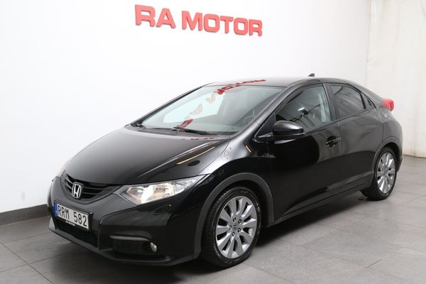 Honda Civic 1,8 i-VTEC 141hk Sport 5D Navi Kamera - 2013
