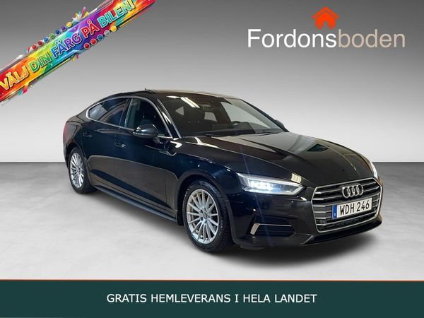 Audi A5 Sportback 2.0 TFSI S Tronic Proline B&O Drag 190hk - 2017