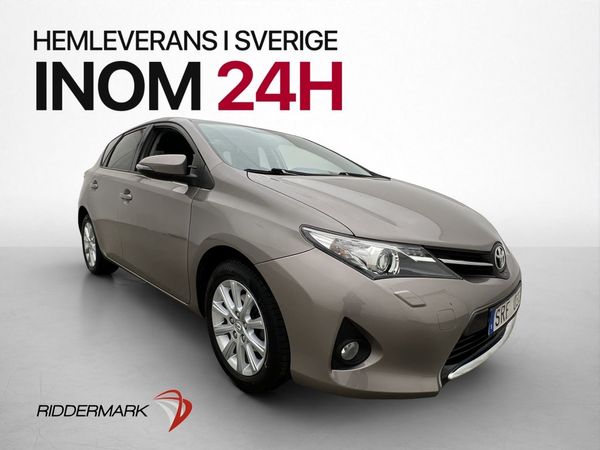 Toyota Auris 1.6 132hk Style Farthållare Kamera Två-Brukare - 2013