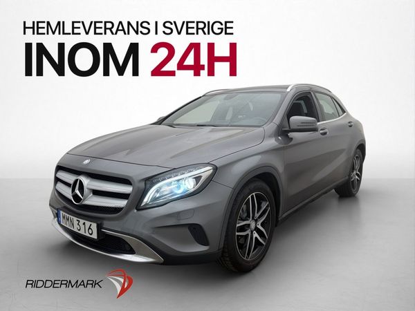 Mercedes GLA200 4M Progressive Pano Kamera Halvskinn - 2015