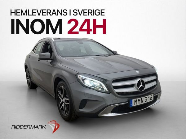 Mercedes GLA200 4M Progressive Pano Kamera Halvskinn - 2015