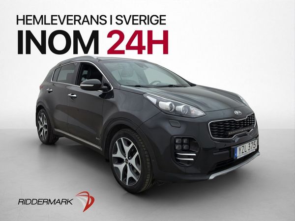 Kia Sportage 1.6 AWD GT-Line Kamera Rattvärme Läder CarPlay - 2017