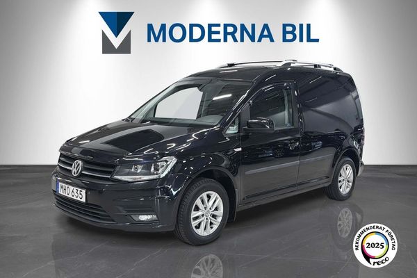 Volkswagen Caddy 2.0 TDI 102hk Automat Drag D-värmare Dubbelgolv Adaptiv - 2016