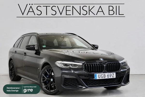 BMW 520 d xDrive Touring M sport Värmare/Keyless/Drag/V-hjul - 2021