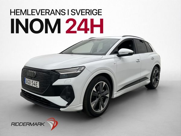 Audi Q4 e-tron 45 Quattro 265hk S-Line Dragkrok Kamera MOMS - 2023
