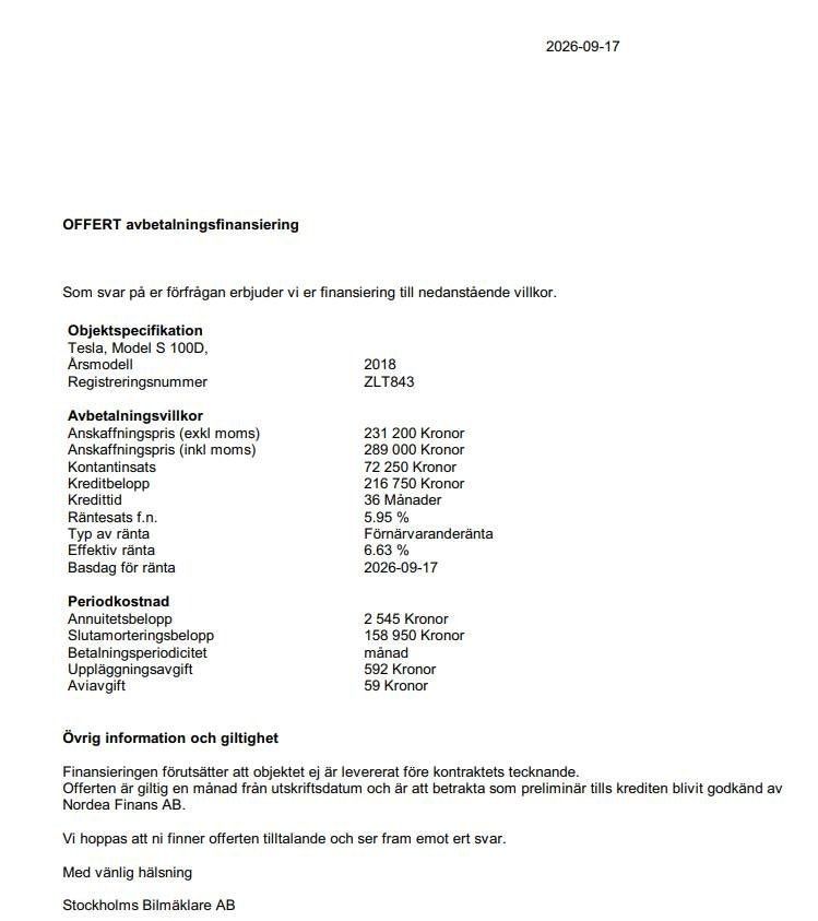Tesla Model S bild 2