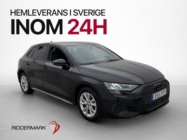 Audi A3 35 TFSI Cockpit Carplay Endast 0,48l/mil ISOFIX - 2021