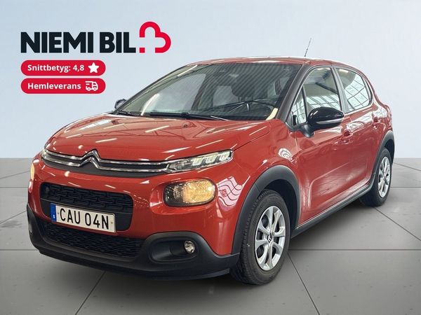 Citroen C3 1.2 PureTech 82 S&V-Hjul/Mvärmare/Carplay/bluetooth - 2020