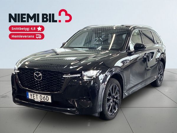 Mazda CX-80 PHEV Homura 6-sits S&V-hjul/HuD/BOSE/Carplay/Skinn/MOMS - 2024