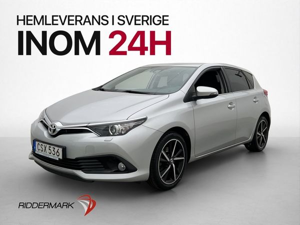 Toyota Auris 1.2 Intense Kamera Farthållare Två-Brukare - 2017