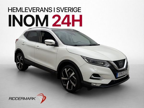 Nissan Qashqai 1.2 DIG-T Tekna Pano 360° Navi Halvskinn - 2018