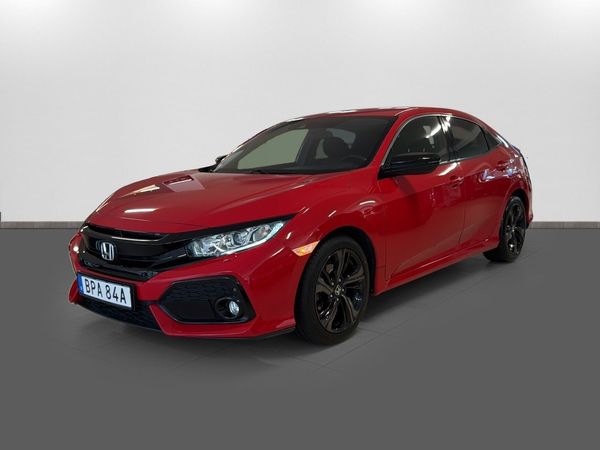 Honda Civic 5-dörrar 1.0T 126 HK Elegance /1 Ägare/Låg skatt/Navi - 2019