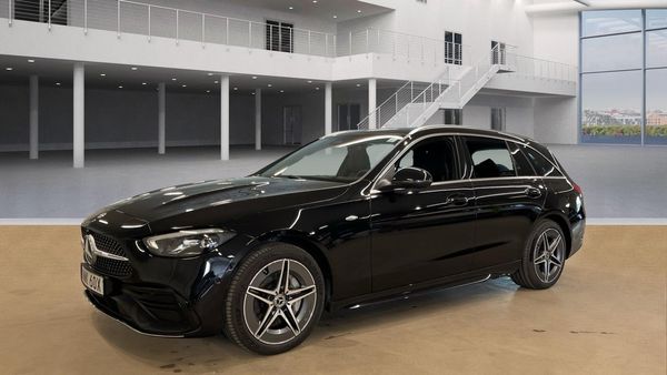 Mercedes C300 e AMG Line | Dragkrok | Rattvärme | Backkamera | - 2025