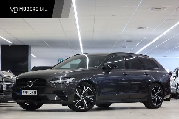 Volvo V90 Recharge T6 AWD 340hk R-Design H/K Pano B-Kamera - 2022
