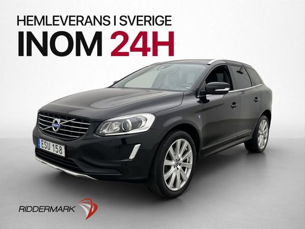 Volvo XC60 D5 AWD 230hk Polestar H/K D-Värm Skinn Drag Navi - 2015