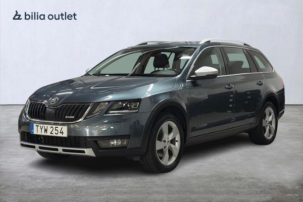 Skoda Octavia Scout 1.8 TSI 4x4 DSG Premium 180hk Navi Drag Backkamera - 2018