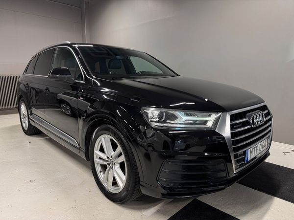 Audi Q7 3.0 TDI V6 Q S-Line Bose Värmare Luft Drag 7-Sits Eu6 - 2016