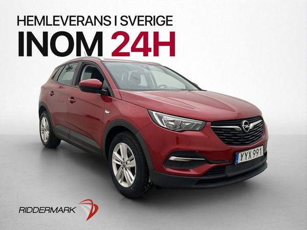 Opel Grandland X 1.2Turbo 130hk Endast 0,51l/mil 492kr skatt - 2018
