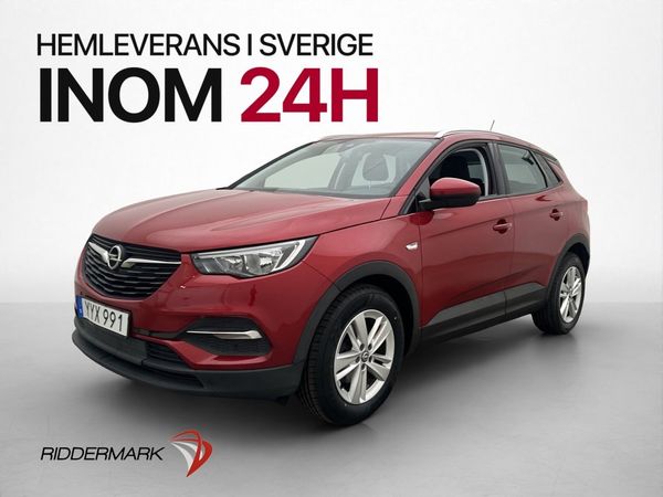 Opel Grandland X 1.2 Turbo Endast 0,51l/mil SOFIX Låg Skatt - 2018