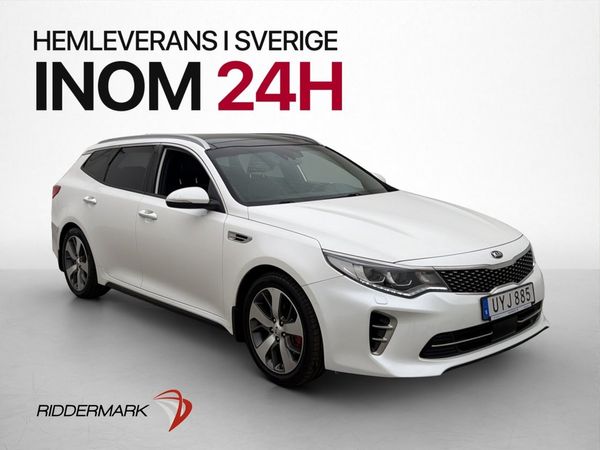 Kia Optima SW 2.0 Turbo 245hk GT-Line Pano H/K Skinn Drag - 2017
